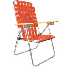Imagen 2 de 8 de Reposera Sillon De Aluminio 5 Posiciones Descansar 80001