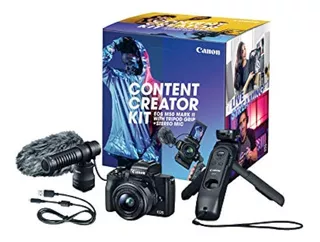 Kit De Creador De Contenido Canon Eos M50 Mark Ii, Kit De Cá