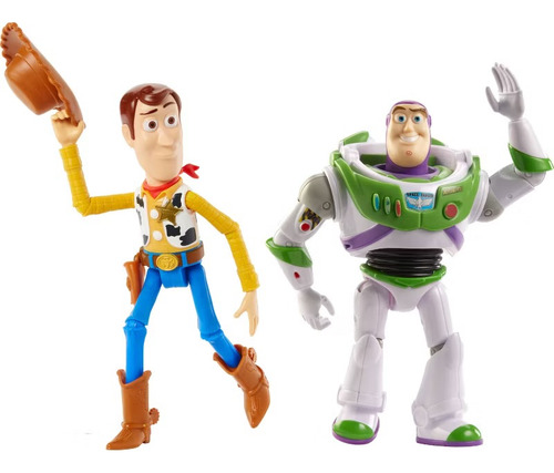 Buzz Y Woody De Pixar Toy Story 18cm Pizza Planet Adventure