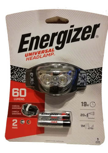 Linterna Minera Energizer 60lumen