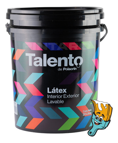 Pintura Latex Talento Lavable De Polacrin 10lt