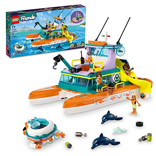 Juego De Juguetes De Construcción Lego Friends Sea Rescue Bo