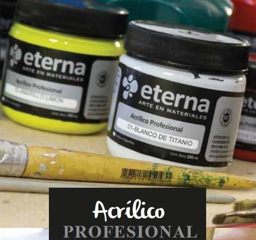 Acrilico Profesional Eterna 60 Ml Serie 2