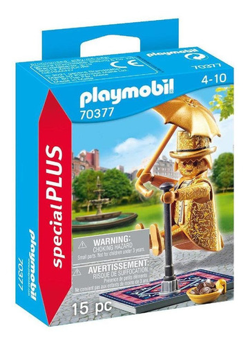 Figura Armable Playmobil Special Plus Artista Callejero 3+ Cantidad de piezas 15