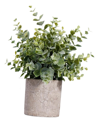 Vegetación De Plantas En Macetas Falsas Estilo C