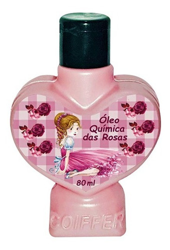 Óleo Química Das Rosas Coiffer 80ml Reparador De Pontas