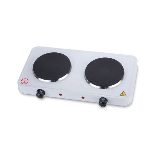 Anafe Electrico Blanco. 2 Discos 2000w H-004s Rotel