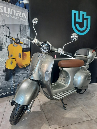 Imagen 1 de 16 de Moto Electrica New Vintage Sunra Cred. Prend Ridegreen
