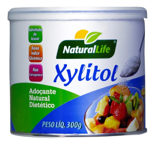 Adoçante De Xylitol 300g Natural Life