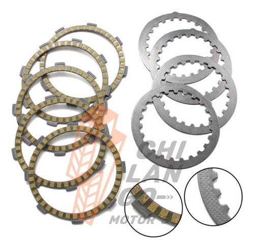 Pastas De Clutch Yamaha Dt80lc Dt80 1986-1988/1990/1992