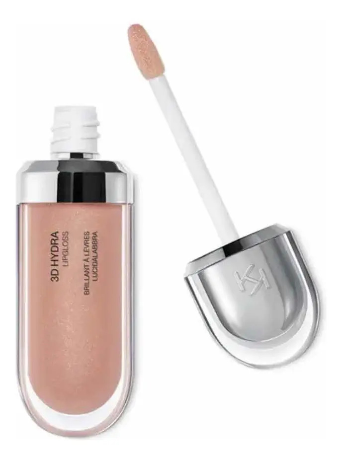 Gloss Kiko Milano 3D Hydra Lipgloss Cor Marrom claro Hidratante