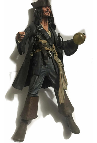 1/4 Neca Capitán Jack Sparrow Jhonny Depp