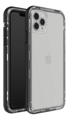 Funda Para iPhone 11 Pro Max - Transparente Y Negra