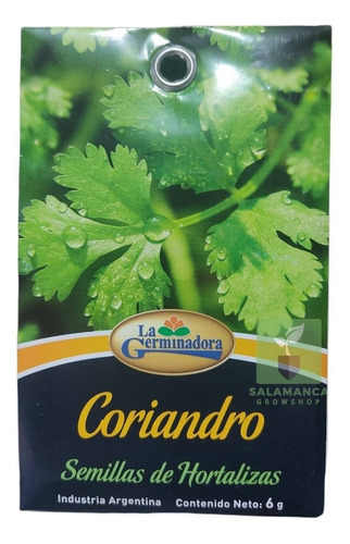 Semillas De Cilantro Hortalizas La Germinadora Salamanca