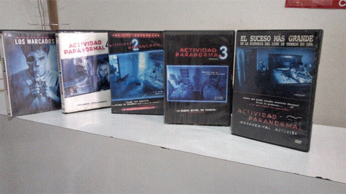 Actividad Paranormal En Dvd Saga De  La 1 A La 5