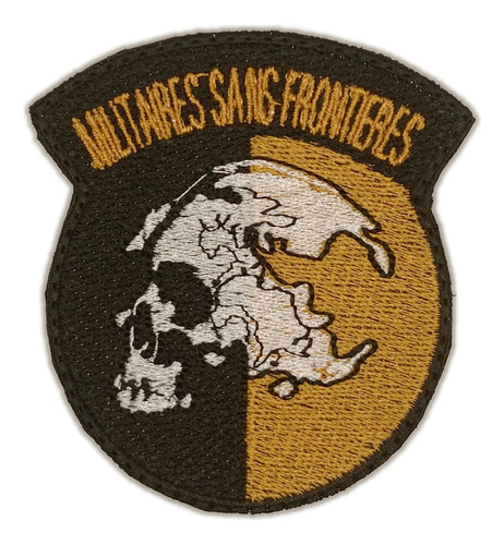 Metal Gear Solid - Militaires San - Velcro - Parche Bordado