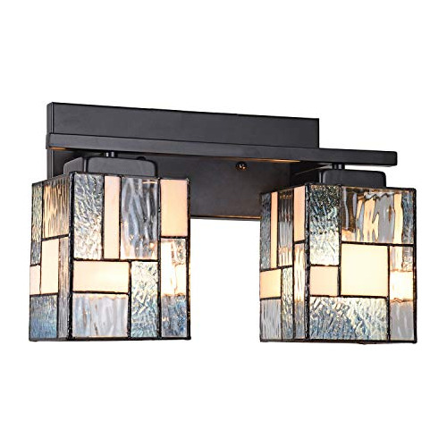 Apliques De Pared De Estilo Moderno Tiffany, 2 Luces, L...