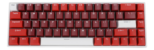 Teclado Mecánico Retroiluminado Rgb, 68 Teclas, 60 Por Cient
