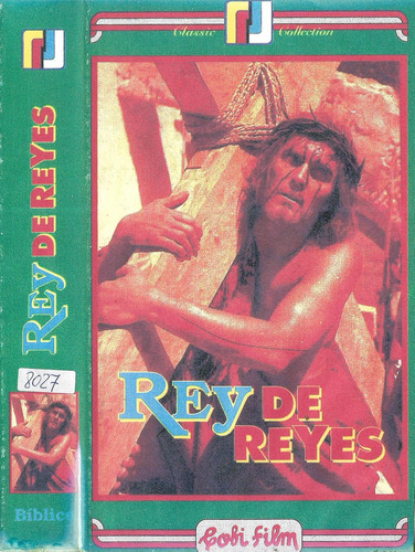 Rey De Reyes Vhs Jeffrey Hunter Rip Torn En Castellano M W