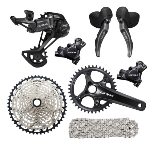 Grupo Gravel Shimano Grx Rx820 1x12v - Equino Bike