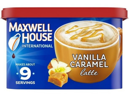 Café Maxwell House Instantaneo Vanilla Caramel 247grs.