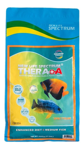Alimento New Life Spectrum Thera + A 2 Mm Medium 2200 Gr