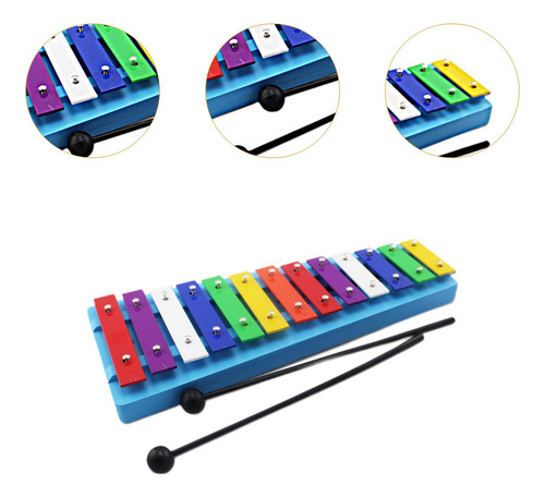 Xilófono De Metal De , Xilófono Para Niños, Xilófono,