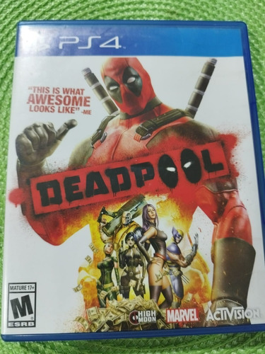Deadpool Playstation 4, Físico, Usado