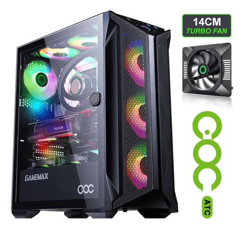 Compu Pc Gamer Cpu Ryzen 9 9900x Nvidia Rtx 4060 16g Ssd 1tb