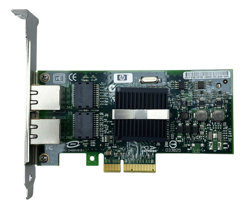 Placa Rede Hp Nc360t Hstns-bn16: 2x Rj45 10/100/1000 P. Alto