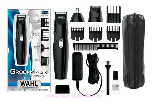 Maquina Rasurar, Rebajar Y Arreglar Barba Wahl Groomsman