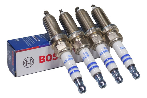 Kit Juego X4 Bujias Renault Clio Mio 1.2 16v D4f D7f Bosch