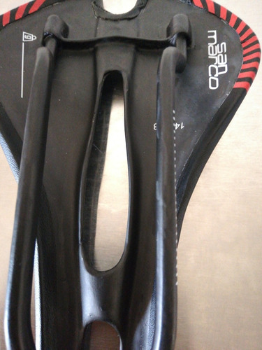Asiento De Carbón Mtb O Ruta Blanco