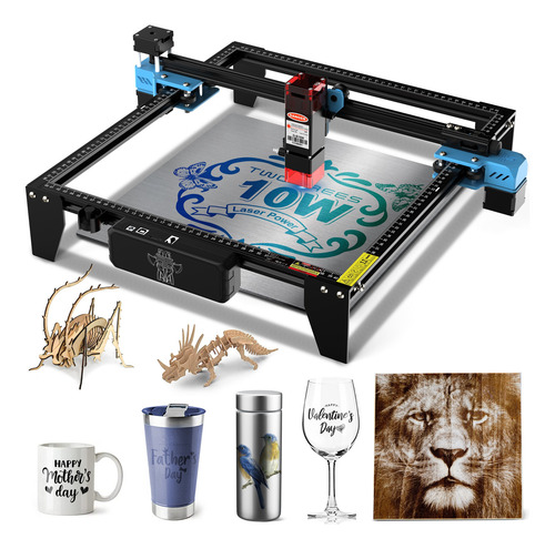 Máquina Grabado Láser Inteligente Twotrees Tts-10 Pro 10w