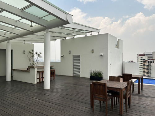 Departamento En Renta En Avatar Lomas De Chapultepec Con Terraza