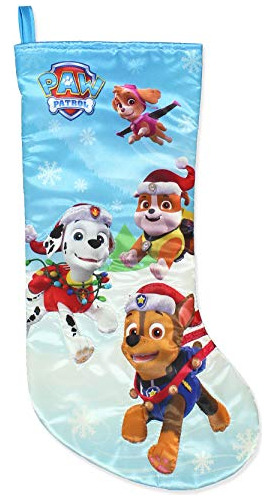 Kurt Adler Paw Patrol Printed Satin Stocking, 19-inch