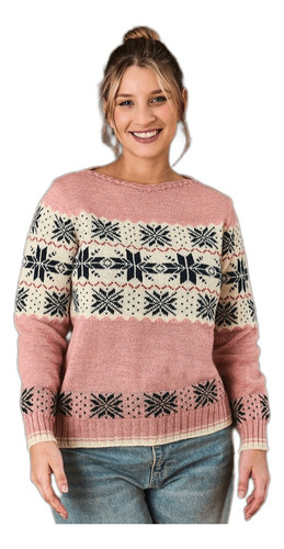 Sweater  Tejido  Dama  Con Jacquard   Art. 274
