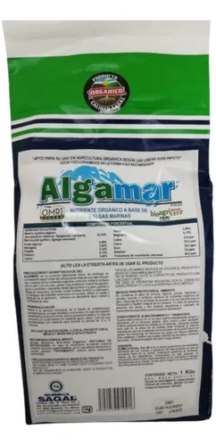 comprar 1kg Nutriente Foliar Extracto De Algas Marinas