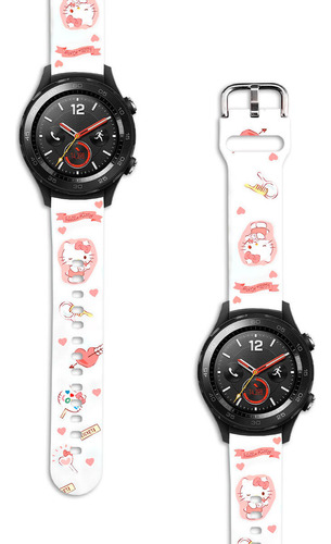 Correa Compatible Para Huawei Watch 2 Hello Kitty