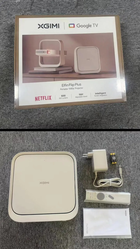 Projetor Mini Portátil XGIMI Elfin Flip Plus 1080P FHD 4K DLP