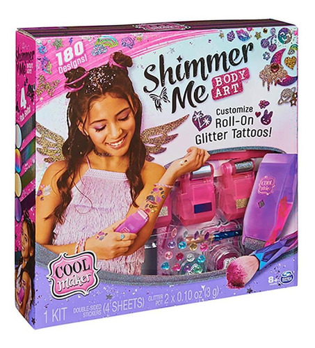 Shimmer Me - Playset Adesivo Para O Corpo