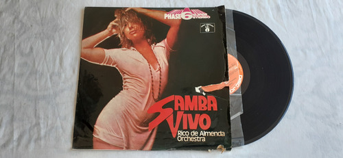 Rico De Almenda Orchestra Samba Vivo  Argentina Vinilo Vg