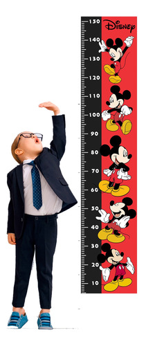 Tallímetro Infantil Mickey Para Medir Al Niño Adhesivo