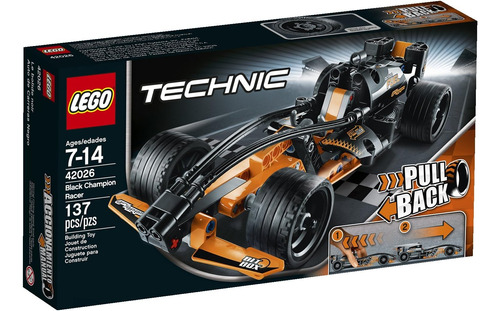 Lego Technic Black Champion Racer 137 Piezas