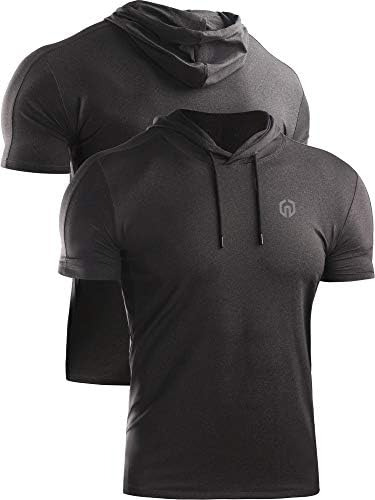 Camisa Deportiva Dry Fit Performance Con Capucha Para Hombre