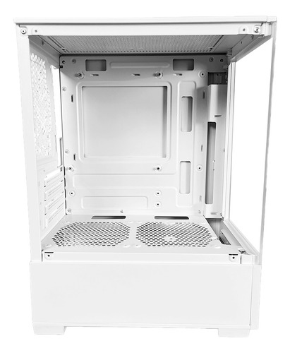Gabinete Gamer Duex Branco, Midtower, Vidro Temperado, Matx Cor Branco