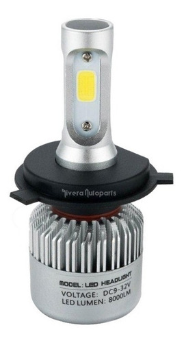 1 Bulbo Foco Led  9006 Tipo Xenon Hid 8000lm