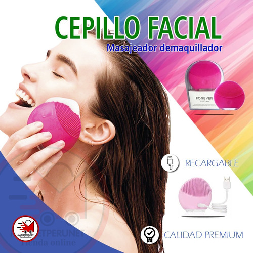 Masajeador Facial Eléctrico Recargable Para Cutis Lina Mini 