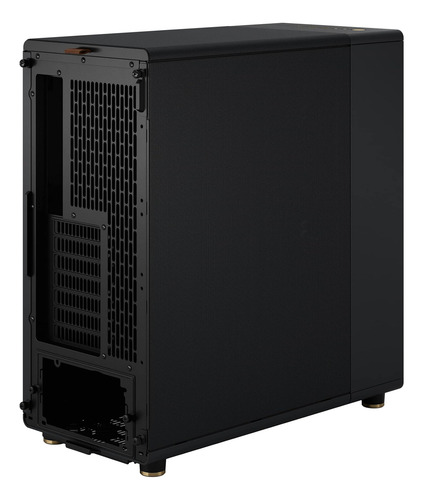 Gabinete Caja Cpu Computadora Diseño Fractal Simil Madera