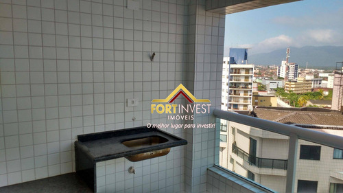 Imagem 4 de 15 de Apartamento Com 2 Dormitórios À Venda, 74 M² Por R$ 320.000,00 - Caiçara - Praia Grande/sp - Ap2058